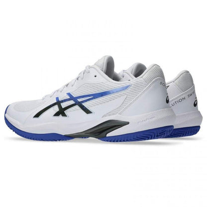 Zapatillas Asics Solution Swift FF 2 Clay White Cobalt Blue Sneakers