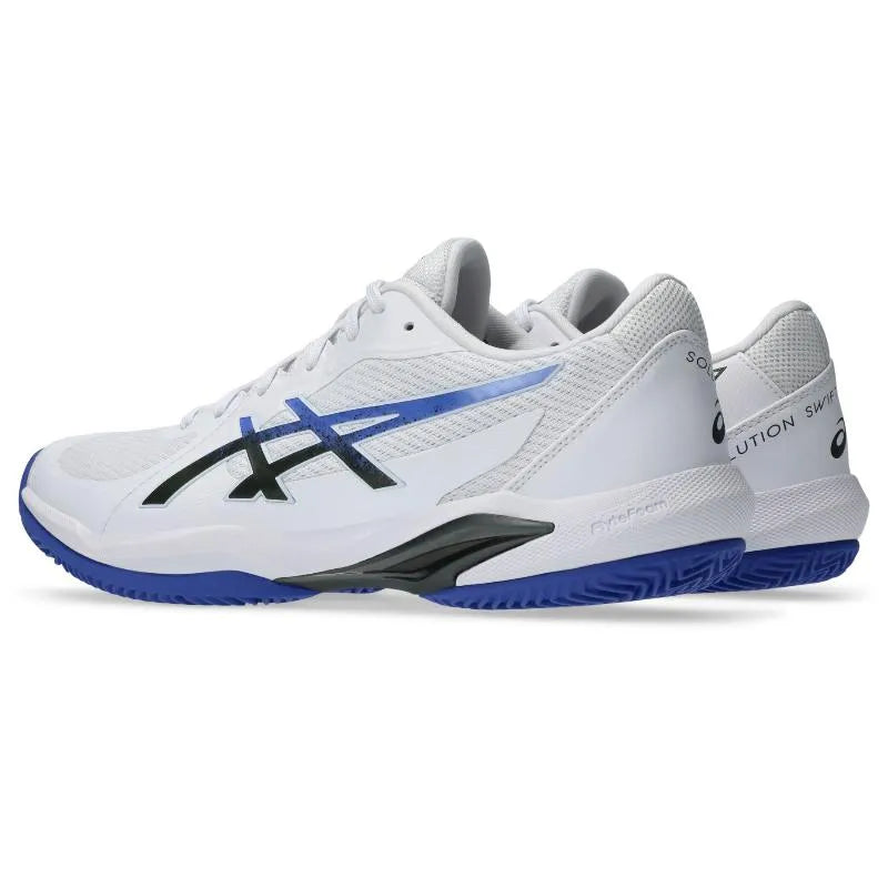 Baskets Asics Solution Swift FF 2 TERRE BATTUE Blanc Bleu Cobalt - Image 5
