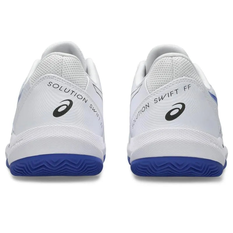 Baskets Asics Solution Swift FF 2 TERRE BATTUE Blanc Bleu Cobalt - Image 7