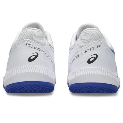Baskets Asics Solution Swift FF 2 TERRE BATTUE Blanc Bleu Cobalt - Image 7