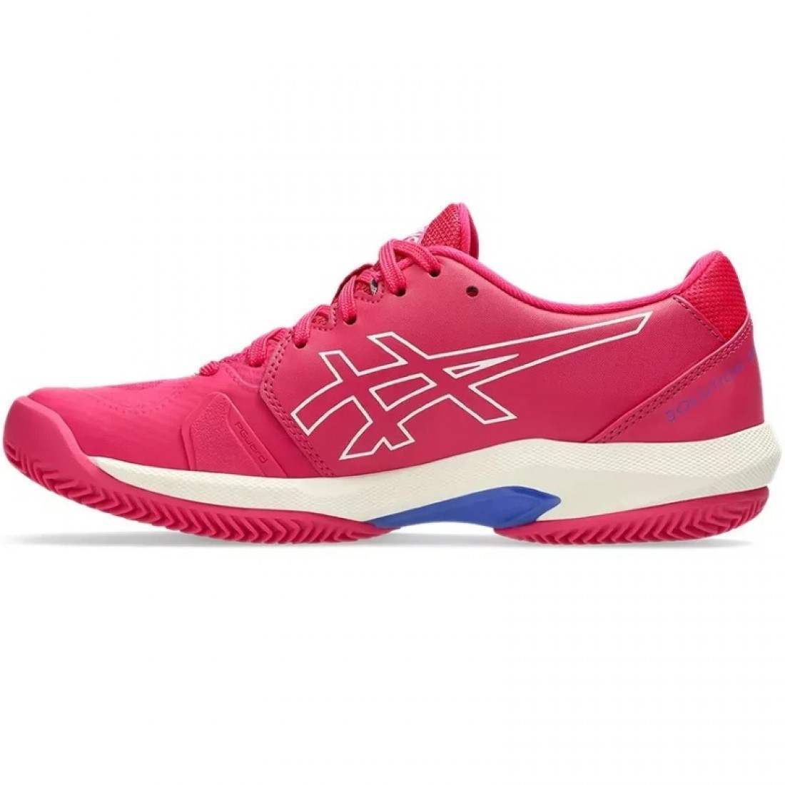 Zapatillas Asics Solution Swift FF 2 Clay Rosa Azul Cobalto Mujer