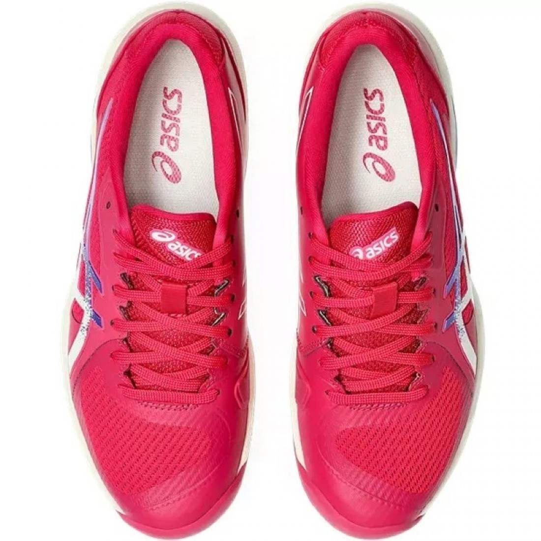 Zapatillas Asics Solution Swift FF 2 Clay Rosa Azul Cobalto Mujer