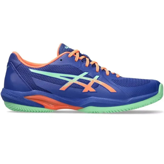 Baskets Asics Solution Swift FF 2 Padel Cobalt Bleu Vert - Image 1
