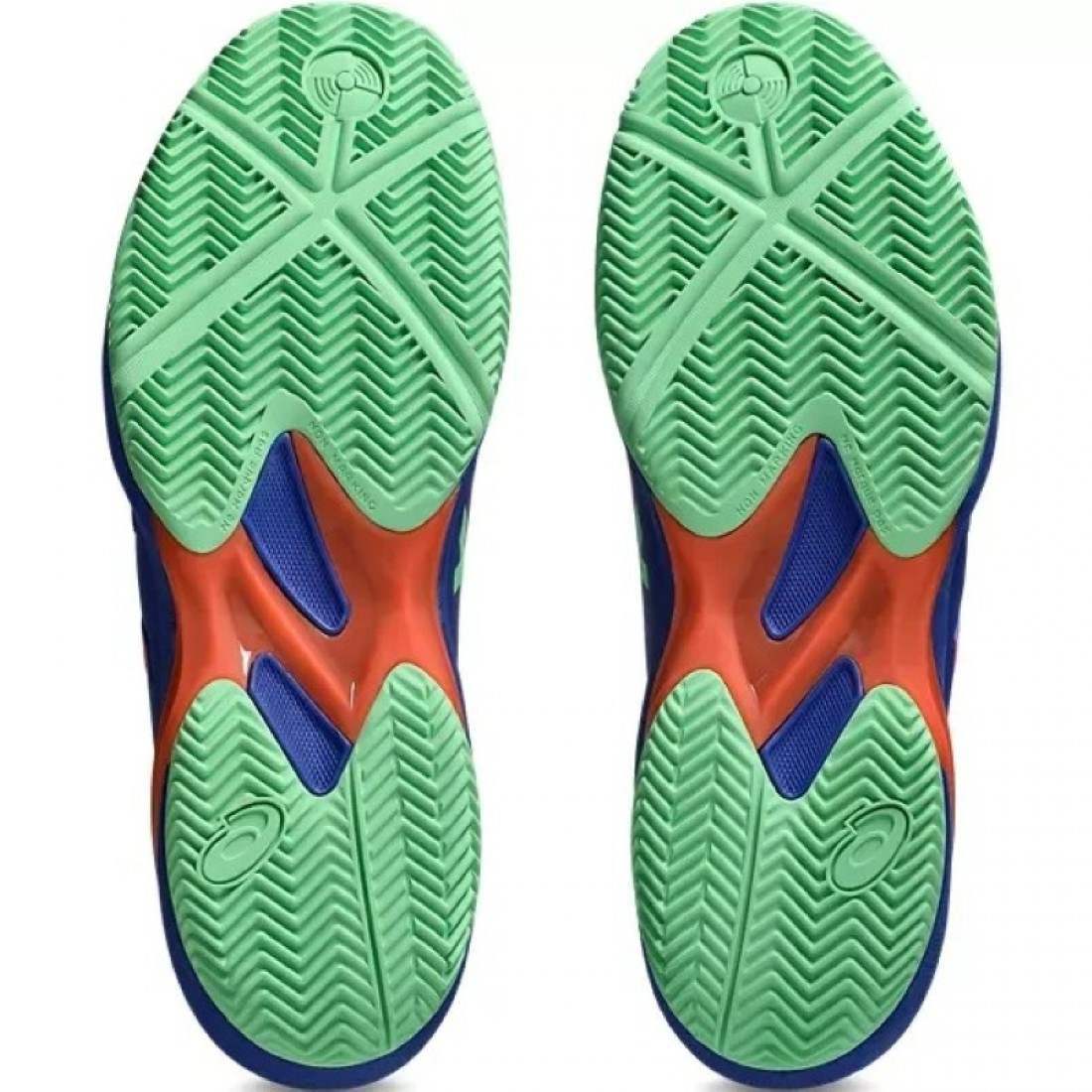 Zapatillas Asics Solution Swift FF 2 Padel Cobalt Blue Green Sneakers