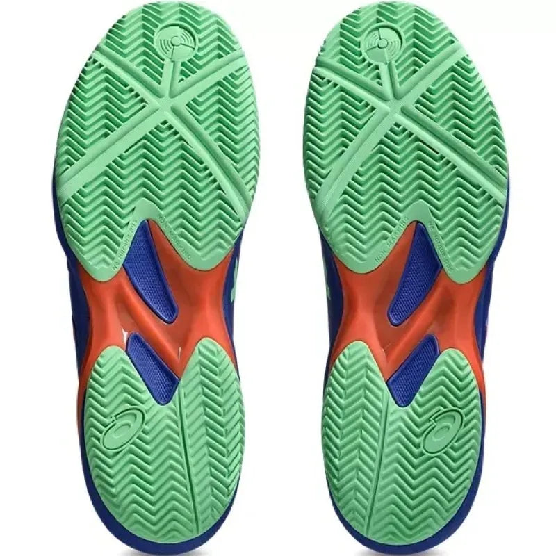 Baskets Asics Solution Swift FF 2 Padel Cobalt Bleu Vert - Image 2
