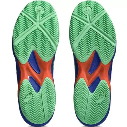 Baskets Asics Solution Swift FF 2 Padel Cobalt Bleu Vert - Image 2