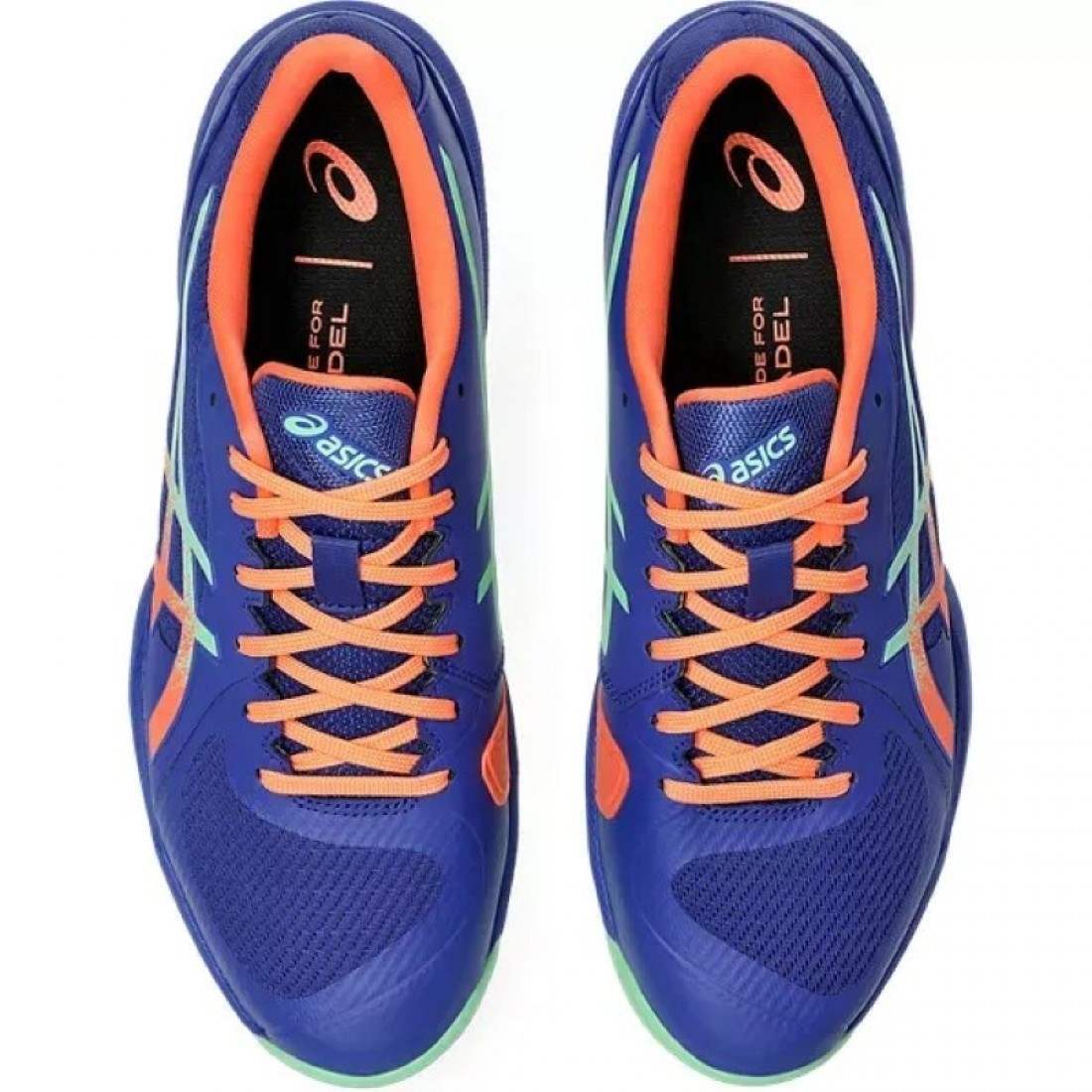 Zapatillas Asics Solution Swift FF 2 Padel Cobalt Blue Green Sneakers
