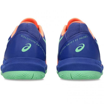 Zapatillas Asics Solution Swift FF 2 Padel Cobalt Blue Green Sneakers