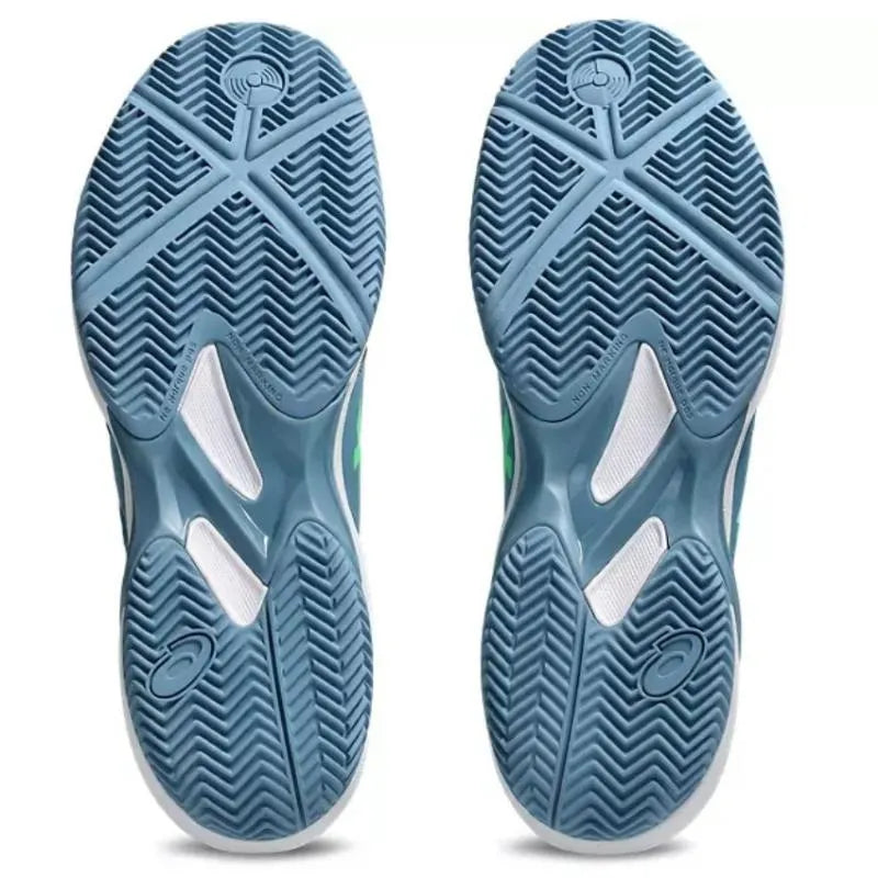Asics Solution Swift FF 2 Padel Bleu-Vert Baskets - Image 2
