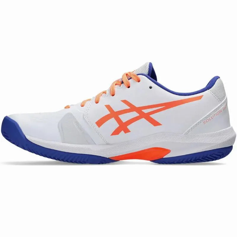 Baskets Asics Solution Swift FF 2 Padel Blanc Cobalt - Image 3