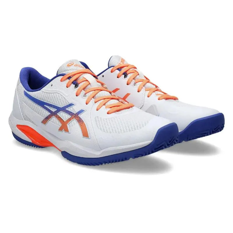 Baskets Asics Solution Swift FF 2 Padel Blanc Cobalt - Image 4