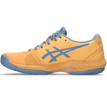 Zapatillas Asics Solution Swift FF 2 Padel Naranja Crema Mujer