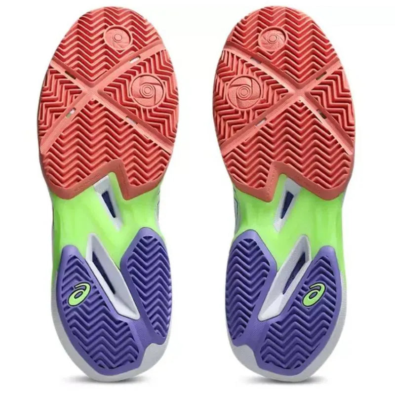 Asics Sonicsmash FF Baskets Blanches Rose Femmes - Image 2