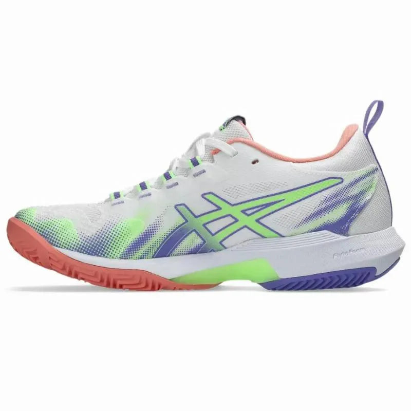 Asics Sonicsmash FF Baskets Blanches Rose Femmes - Image 3