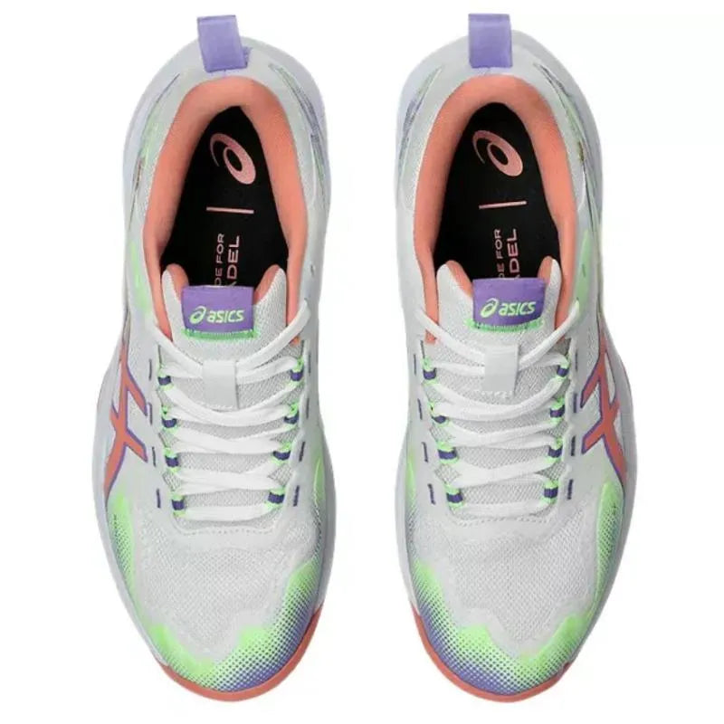Asics Sonicsmash FF Baskets Blanches Rose Femmes - Image 4
