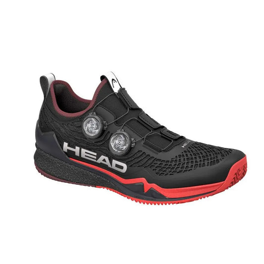 Head Endure Pro BOA Clay Black Red Sneakers - Image 1