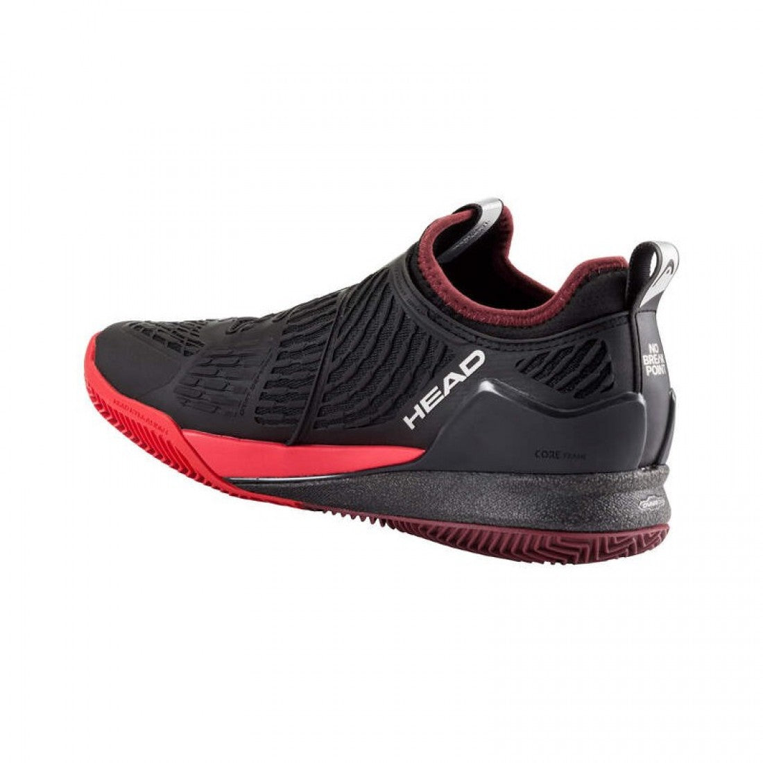Zapatillas Asics Head Endure Pro BOA Clay Black Red Sneakers
