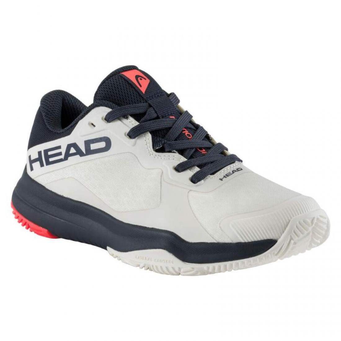 Zapatillas Asics Head Motion Padel White Blue Junior Sneakers