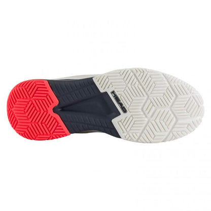 Zapatillas Asics Head Motion Padel White Blue Junior Sneakers