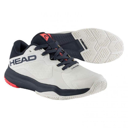 Zapatillas Asics Head Motion Padel White Blue Junior Sneakers