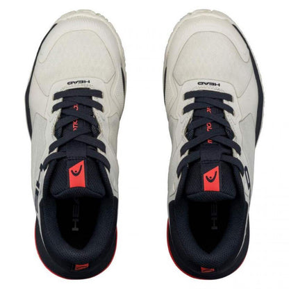 Zapatillas Asics Head Motion Padel White Blue Junior Sneakers