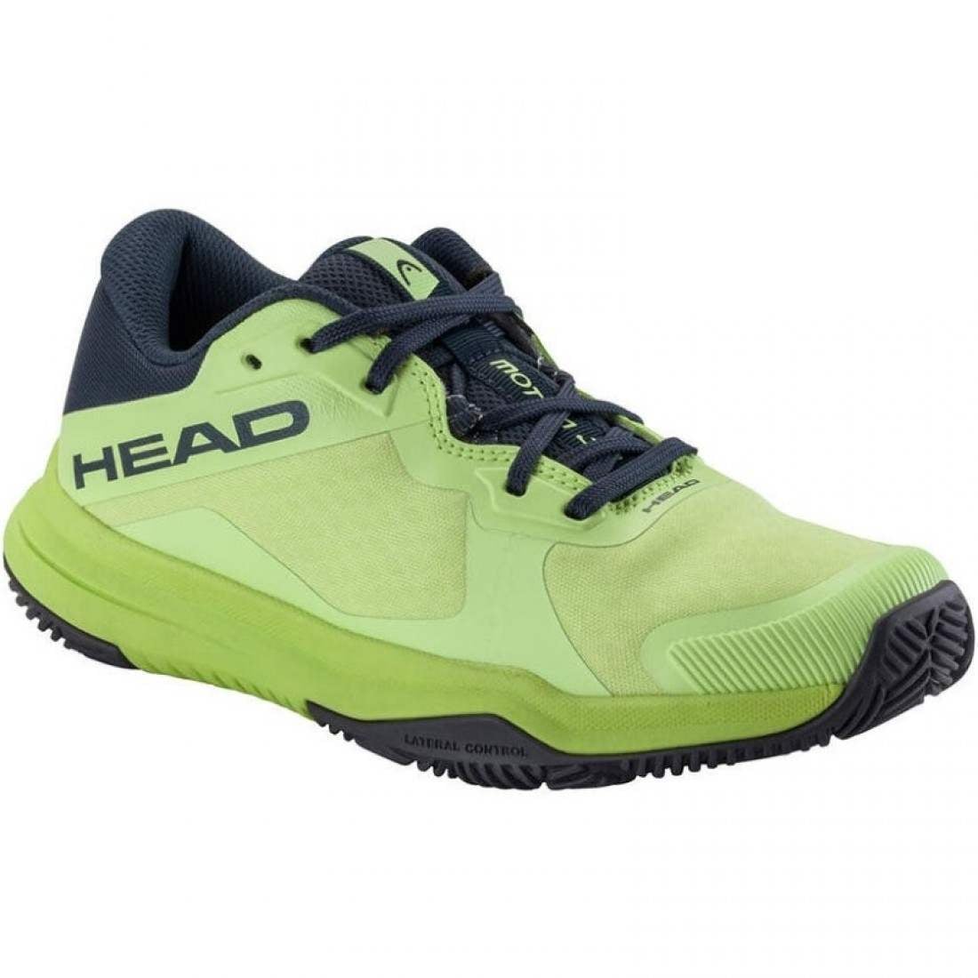 Zapatillas Asics Head Motion Padel Lime Navy Blue Junior Sneakers