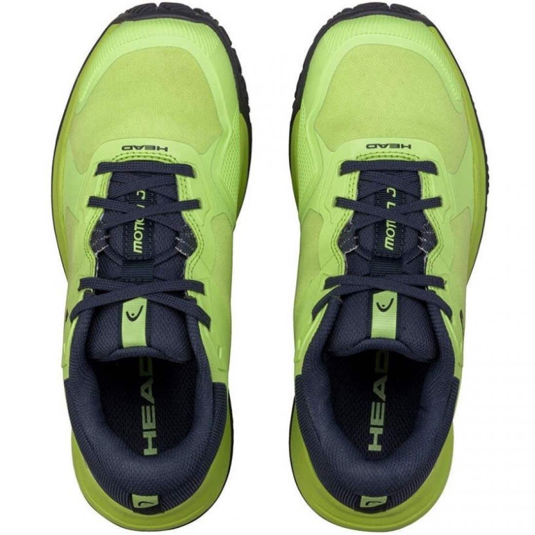 Zapatillas Asics Head Motion Padel Lime Navy Blue Junior Sneakers