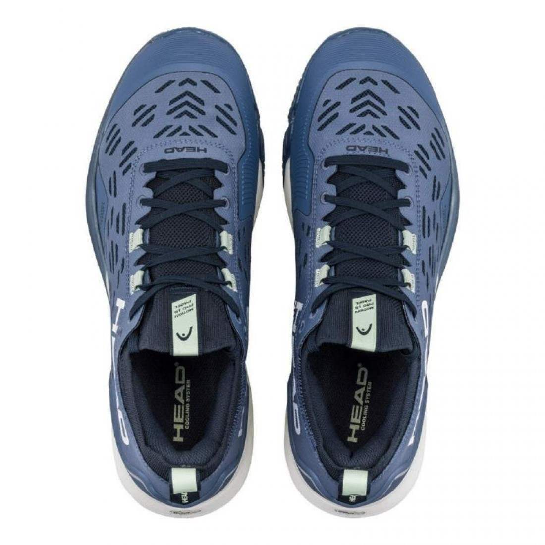 Zapatillas Asics Head Motion Pro 1.5 Padel Dark Blue Green Sneakers