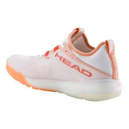 Baskets Femme Head Motion Pro Blanc Corail - Image 3