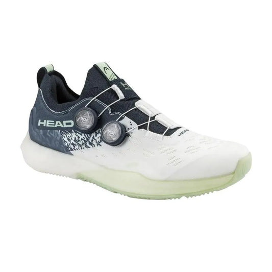 Head Motion Pro BOA Padel Blanc, Noir-Vert, Baskets - Image 1