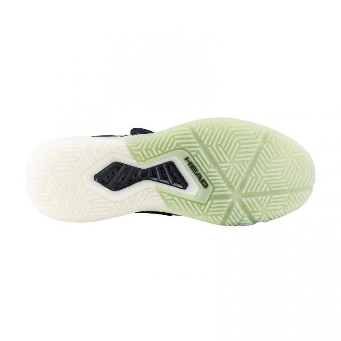 Zapatillas Asics Head Motion Pro BOA Padel White Black Green Sneakers