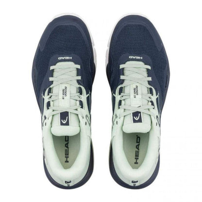 Zapatillas Asics Head Motion Team 1.5 Padel Black Green Sneakers