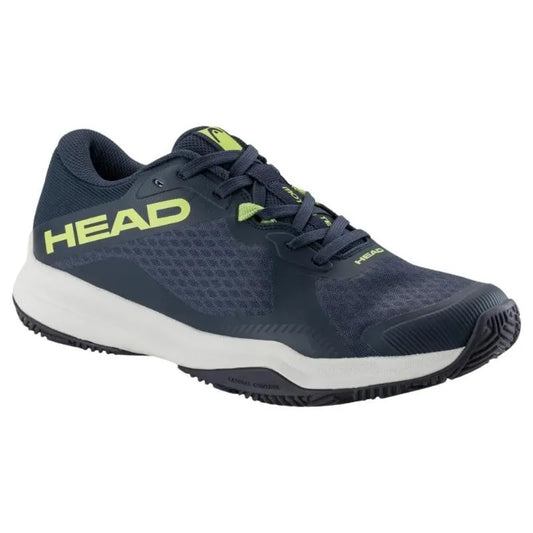 Baskets Head Motion Team Padel bleu marine lime - Image 1