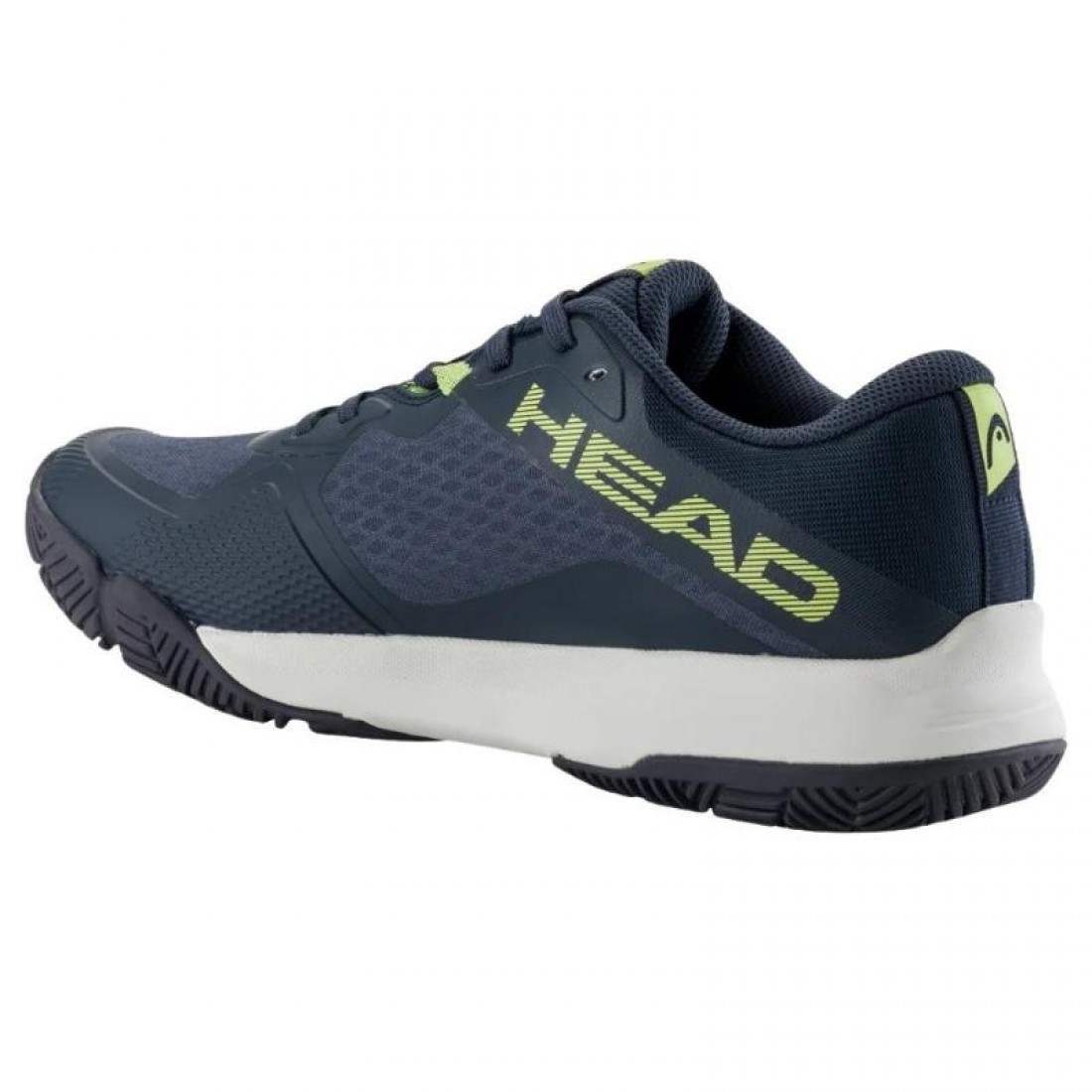 Zapatillas Asics Head Motion Team Padel Navy Blue Lime Sneakers