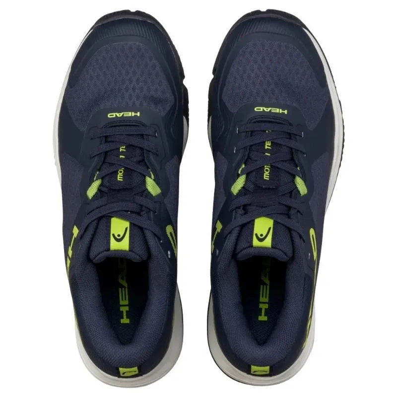 Baskets Head Motion Team Padel bleu marine lime - Image 5