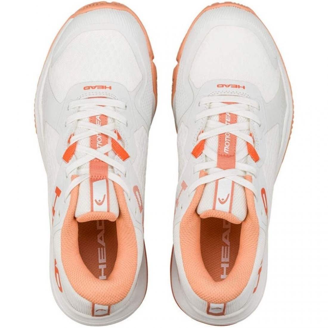 Zapatillas Asics Head Motion Team Padel White Coral Women''''s Sneakers