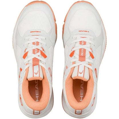Baskets Femme Head Motion Team Padel Blanc Corail - Image 4