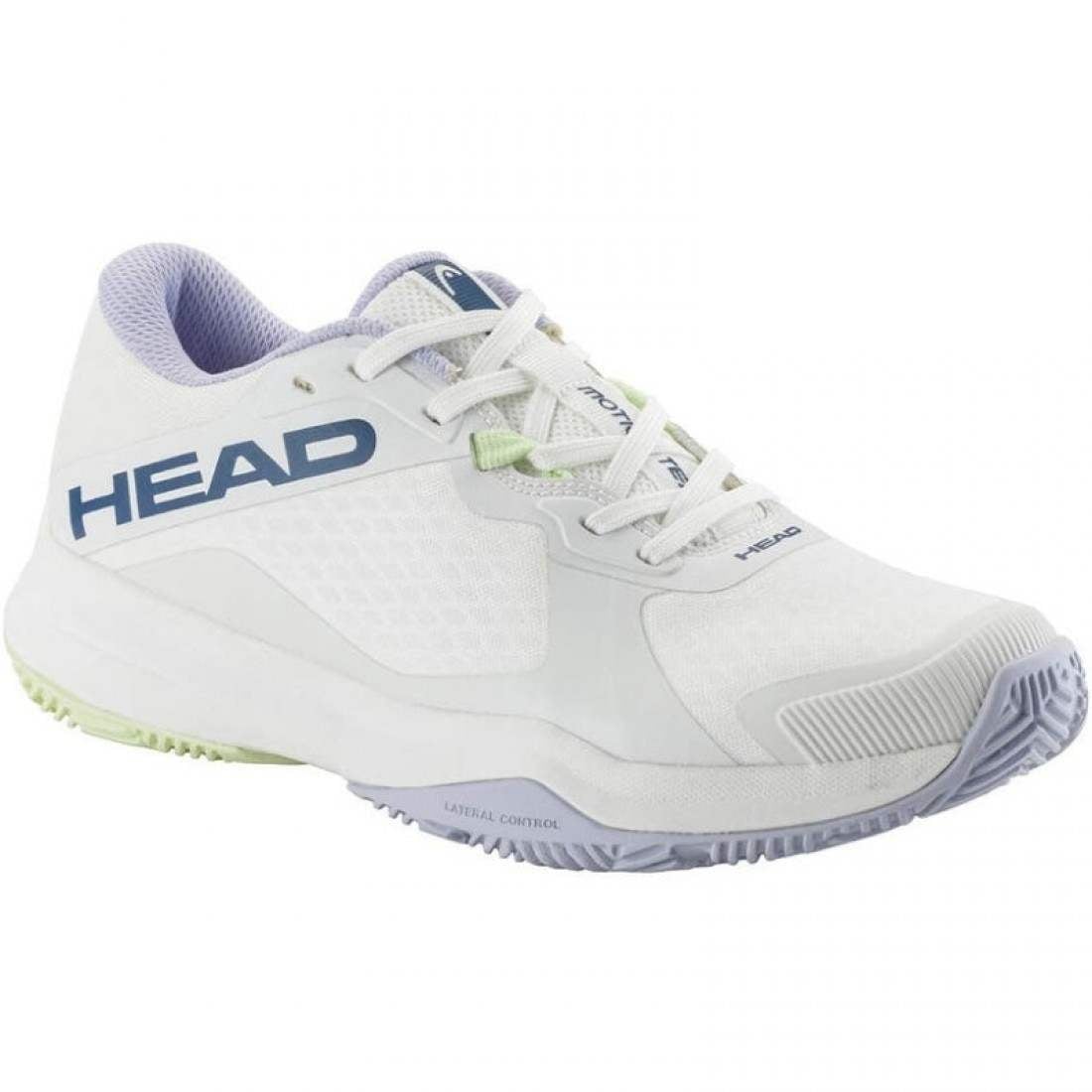 Head Motion Team Padel Blanc Lavande Baskets Femme