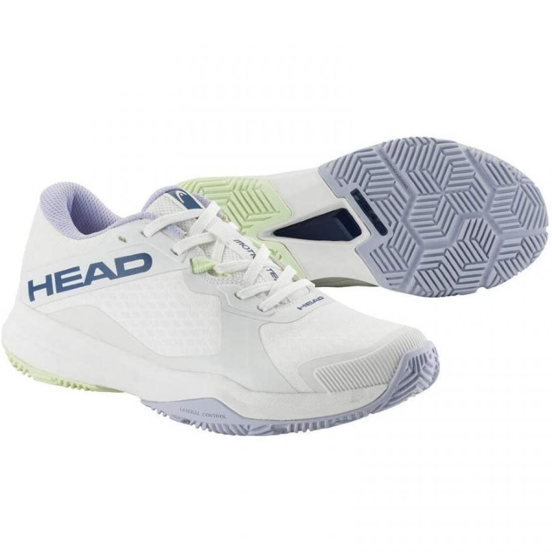 Zapatillas Asics Head Motion Team Padel White Lavender Women''''s Sneakers