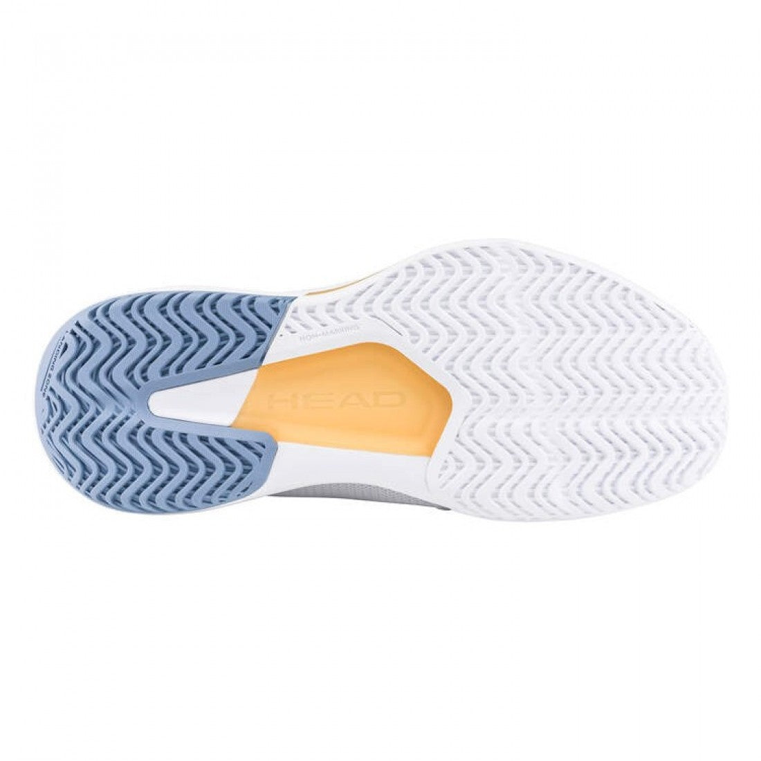Zapatillas Asics Zapatillas de Padel Head Revolt Court 5.0 Blanco Azul Mujer