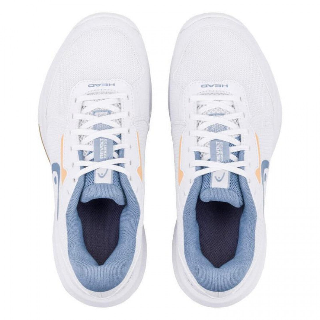 Zapatillas Asics Zapatillas de Padel Head Revolt Court 5.0 Blanco Azul Mujer