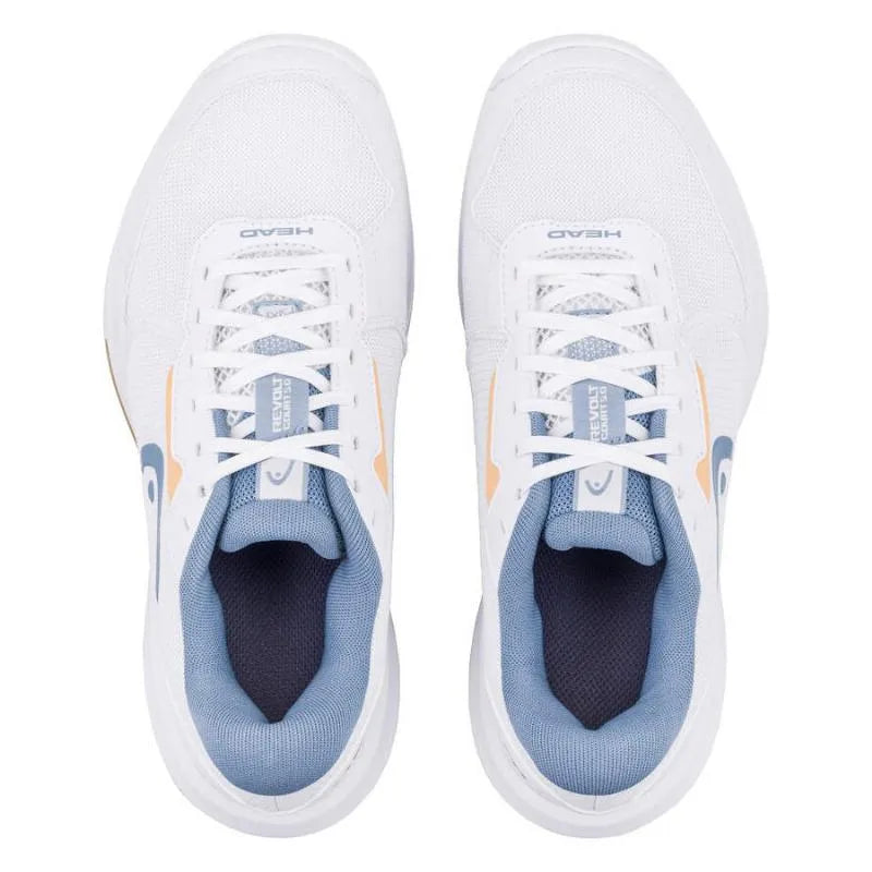 Zapatillas de Padel Chef de la Cour de la Révolte 5.0 Blanco Azul Mujer - Image 4