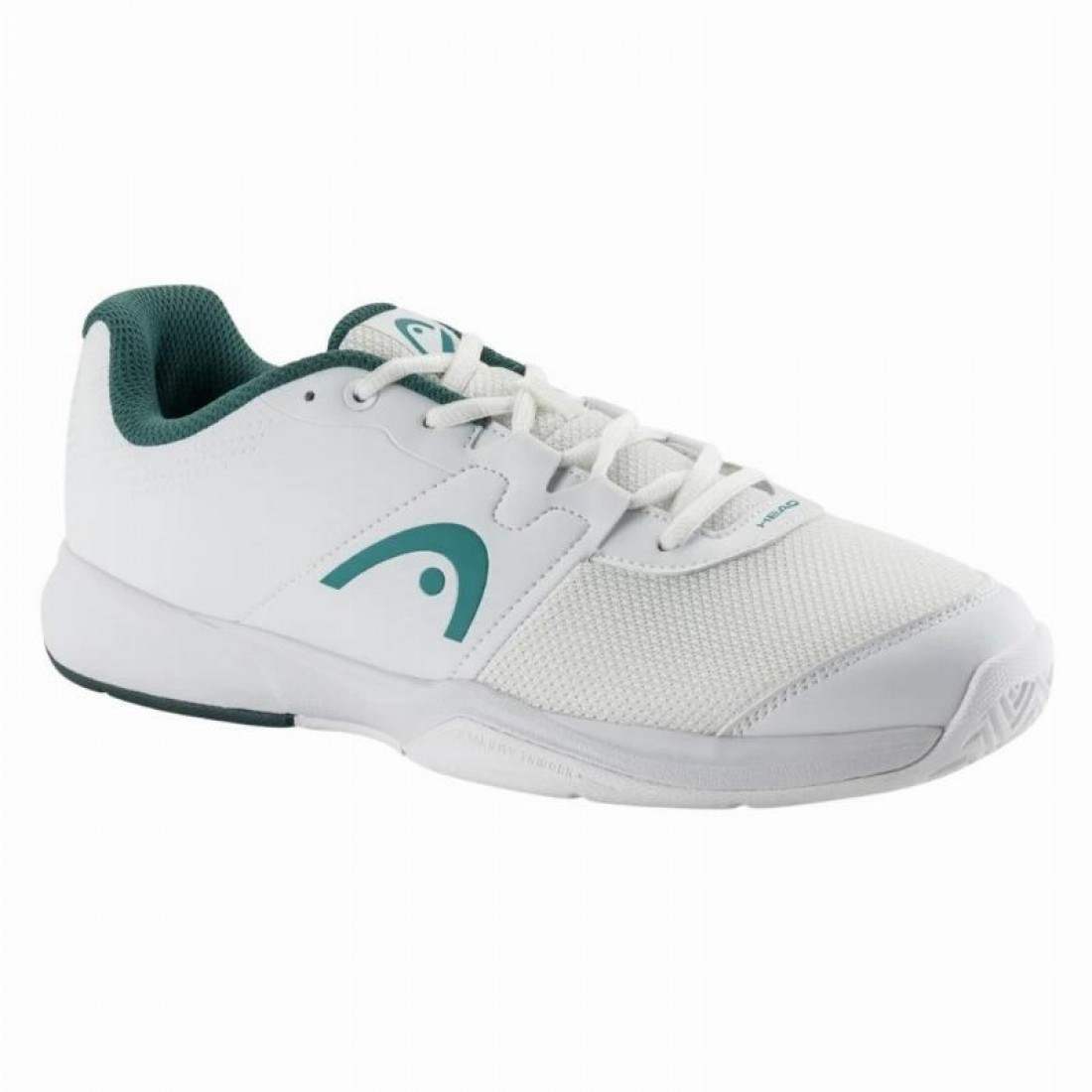 Zapatillas Asics Head Revolt Court White Pine Green Sneakers