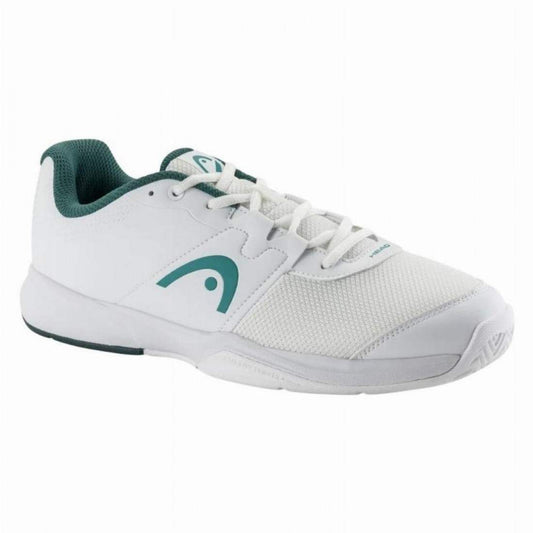 Zapatillas Asics Head Revolt Court White Pine Green Sneakers