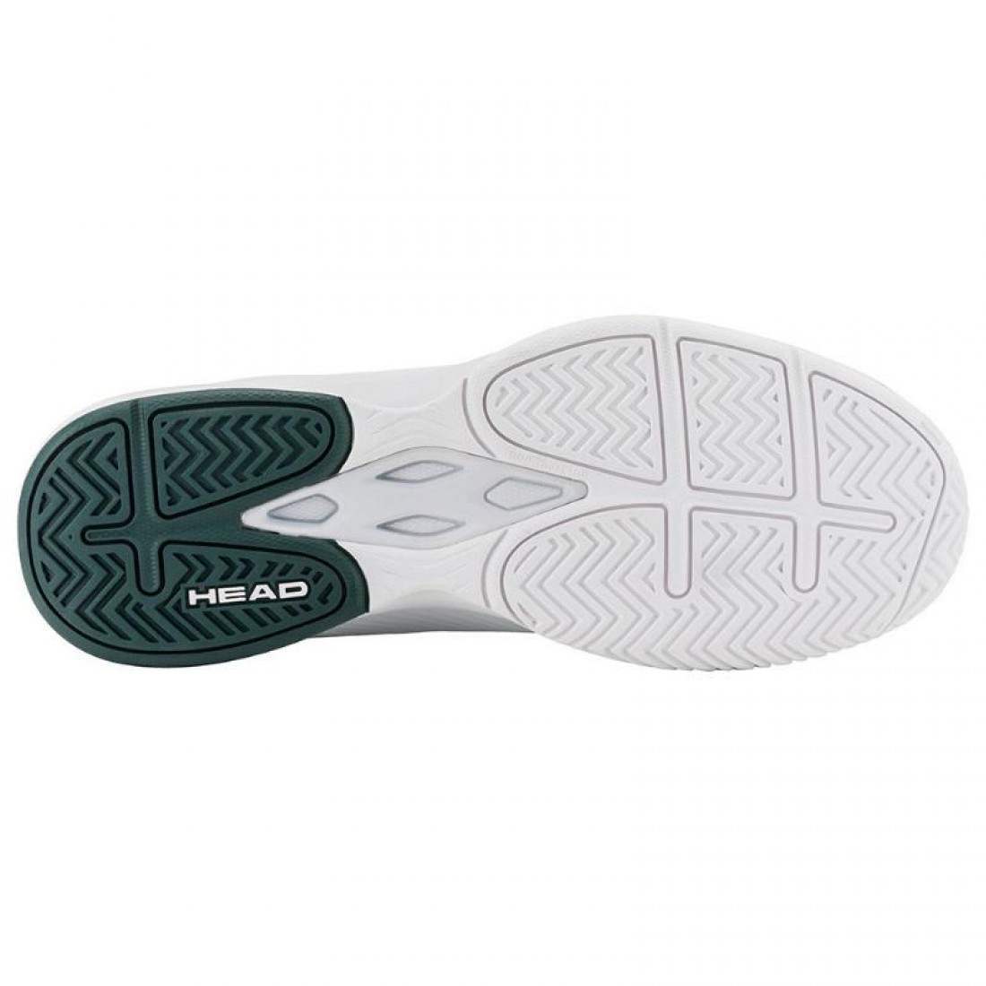 Zapatillas Asics Head Revolt Court White Pine Green Sneakers
