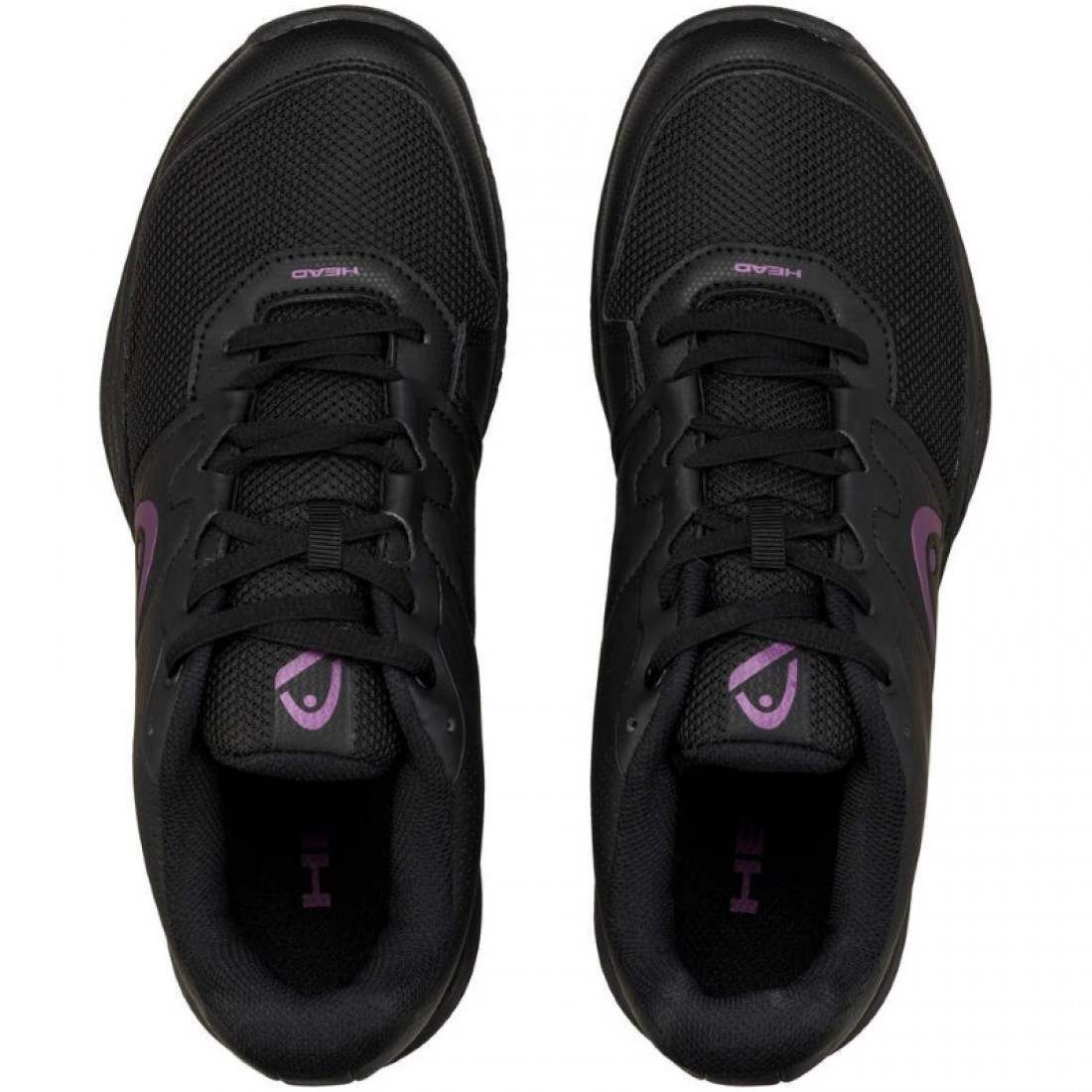 Zapatillas Head Revolt Court Negro Morado Mujer