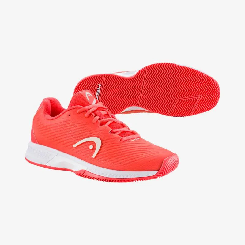 Zapatillas Head Revolt Pro 4.0 Argile Corail Blanco Mujer - Image 5