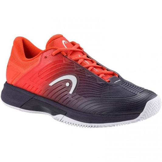 Zapatillas Asics Head Revolt Pro 4.5 Clay Dark Blue Red Sneakers