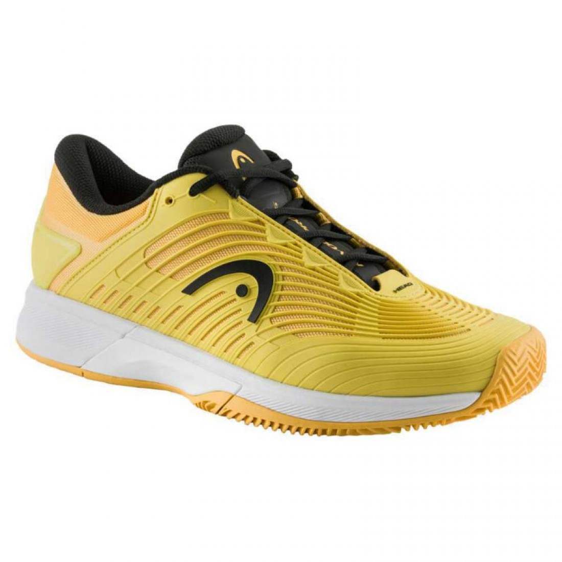 Zapatillas Asics Head Revolt Pro 4.5 Clay Banana Black Shoes