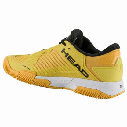 Zapatillas Asics Head Revolt Pro 4.5 Clay Banana Black Shoes